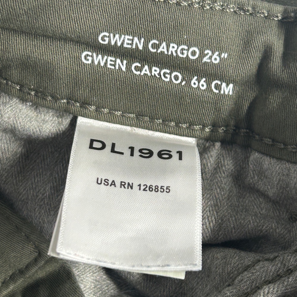 Gwen Olive Cargo Pants - Picture 4 of 11